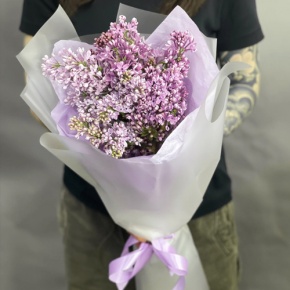 Букет из 9 веток ароматной сирени в Клину