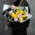 Букет "Моя нежность" из лимонных роз, ромашек и диантусов в Клину