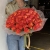 Букет 75 огненных роз (40 см) в Клину