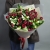 Букет "Цвет любви" из кустовых роз Марун и альстромерий в Клину