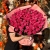 Букет "Необыкновенная" из 101 малиновой розы (60 см) в Клину