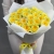 Букет из 25 лимонных пионовидных роз (50 см) в Клину