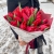 Букет 27 красных тюльпанов в Клину